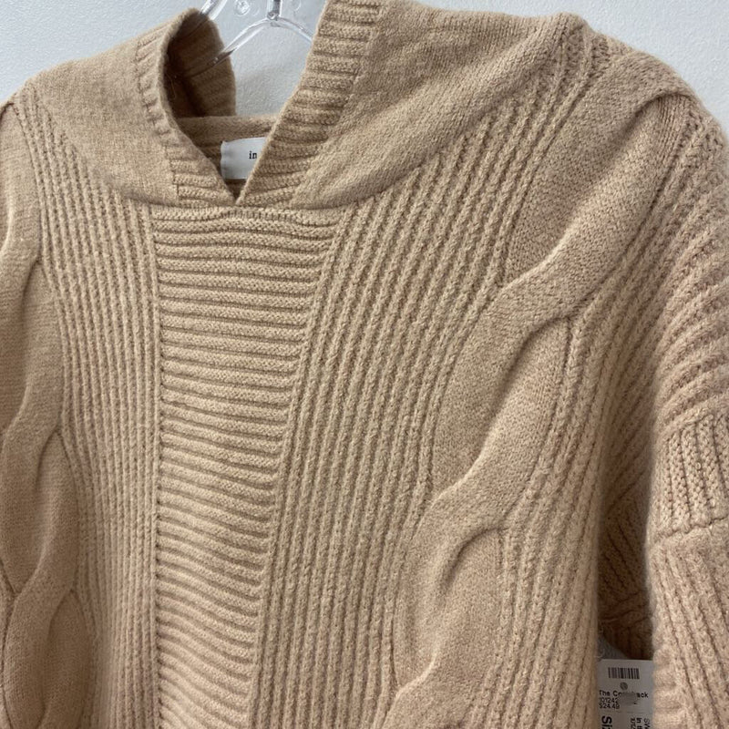 WOMEN'S SWEATER tan XS