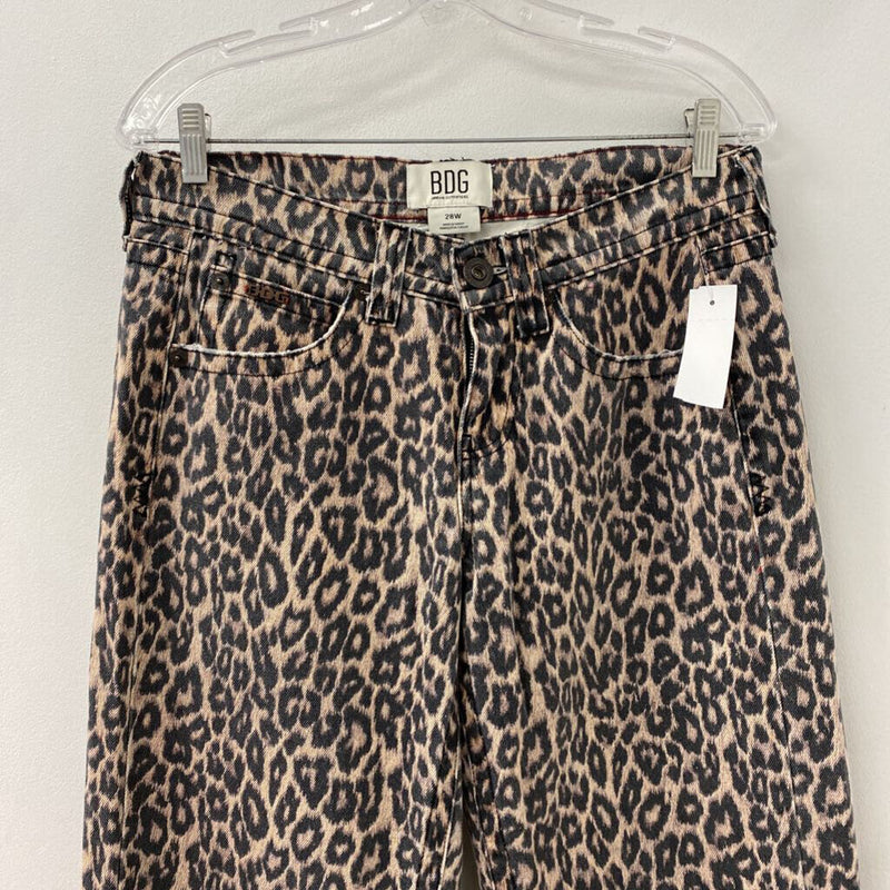 BDG WOMEN'S JEANS black tan mix S/28