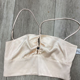 ZARA WOMEN'S TOP light taupe M