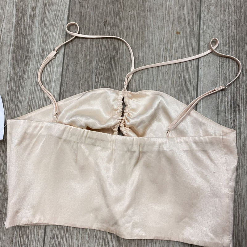 ZARA WOMEN'S TOP light taupe M