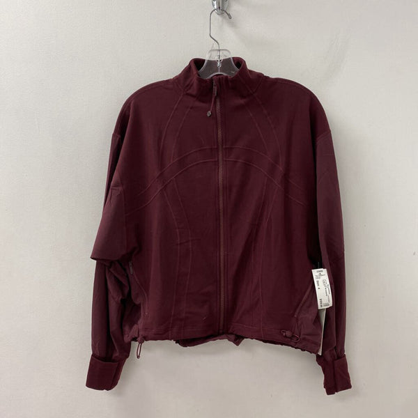 LULULEMON WOMEN'S ACTIVE TOP burgundy 4