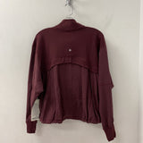 LULULEMON WOMEN'S ACTIVE TOP burgundy 4