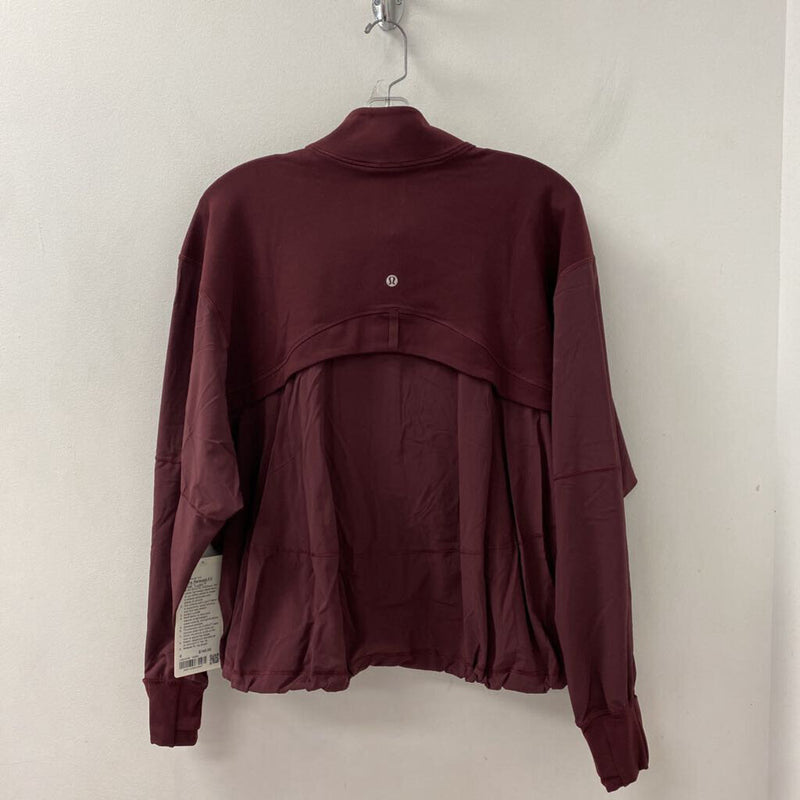 LULULEMON WOMEN'S ACTIVE TOP burgundy 4