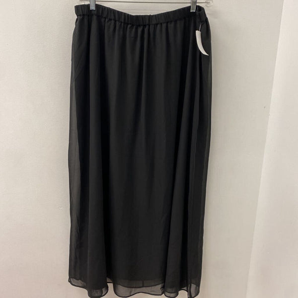 OLD NAVY WOMEN'S SKIRT black XLT