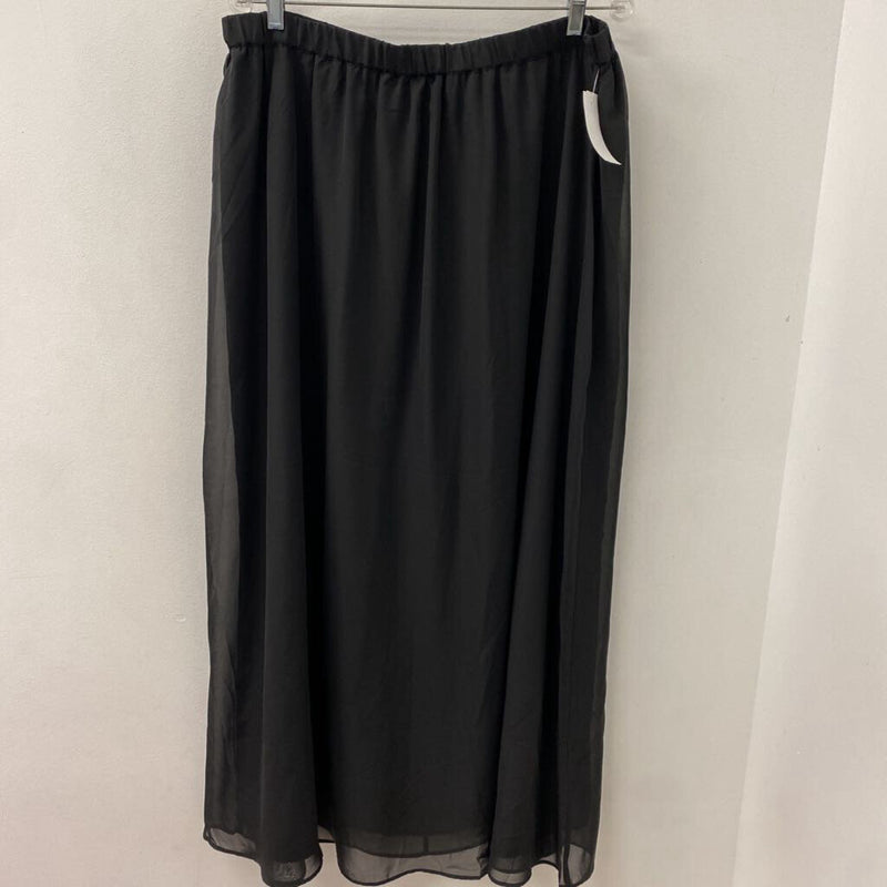 OLD NAVY WOMEN'S SKIRT black XLT