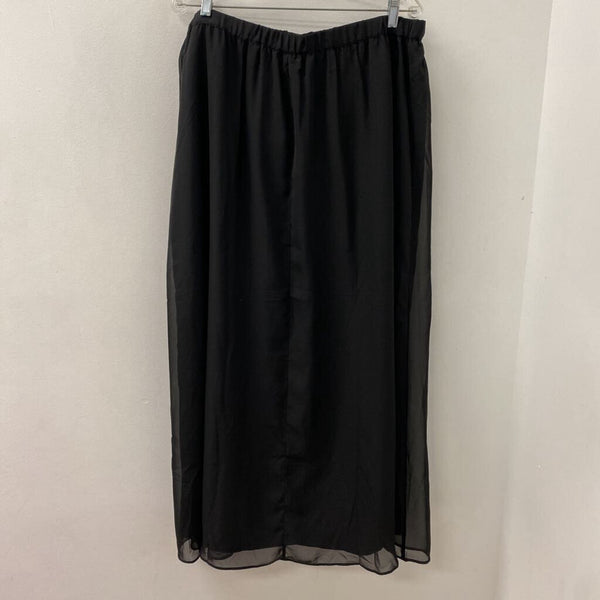 OLD NAVY WOMEN'S SKIRT black XLT