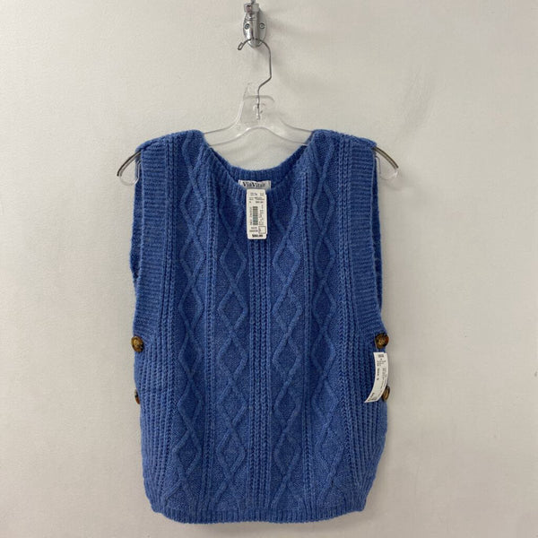 Via Vitale WOMEN'S SWEATER blue S