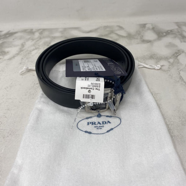 PRADA WOMEN'S BELT black 34