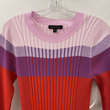 Banana Republic WOMEN'S DRESS red purple mix M