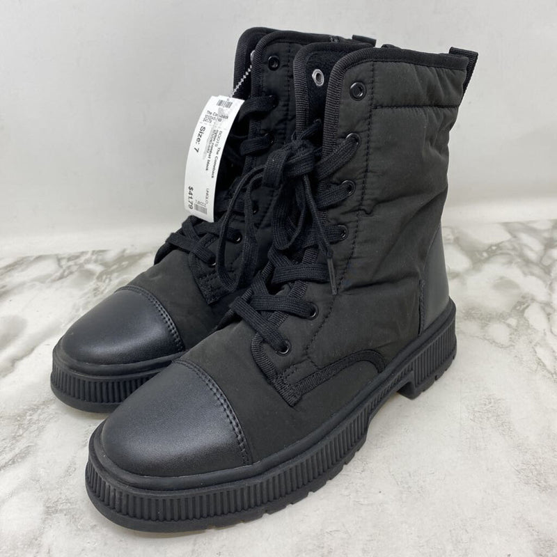 UNIQLO WOMEN'S BOOTS black 7