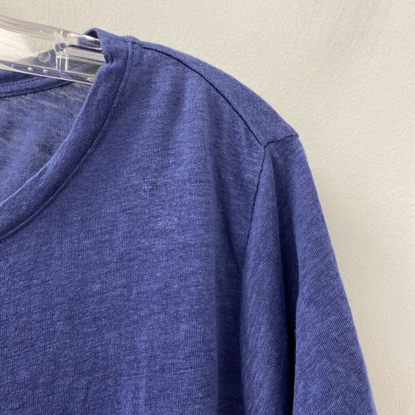 EILEEN FISHER WOMEN'S T-SHIRT blue L