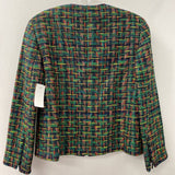 AKRIS punto WOMEN'S BLAZER/JACKET green navy red mix 4