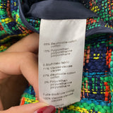 AKRIS punto WOMEN'S BLAZER/JACKET green navy red mix 4