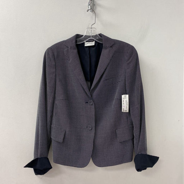 AKRIS punto WOMEN'S BLAZER/JACKET black white mix 12