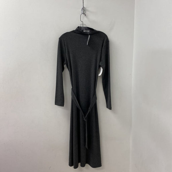 SUZY SHIER WOMEN'S DRESS grey L