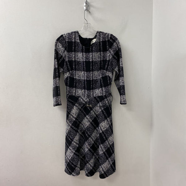ELIZA J WOMEN'S DRESS black white mix 10