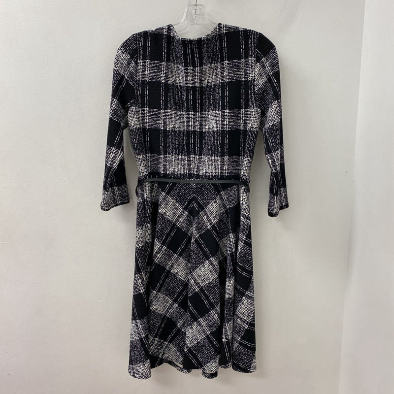 ELIZA J WOMEN'S DRESS black white mix 10