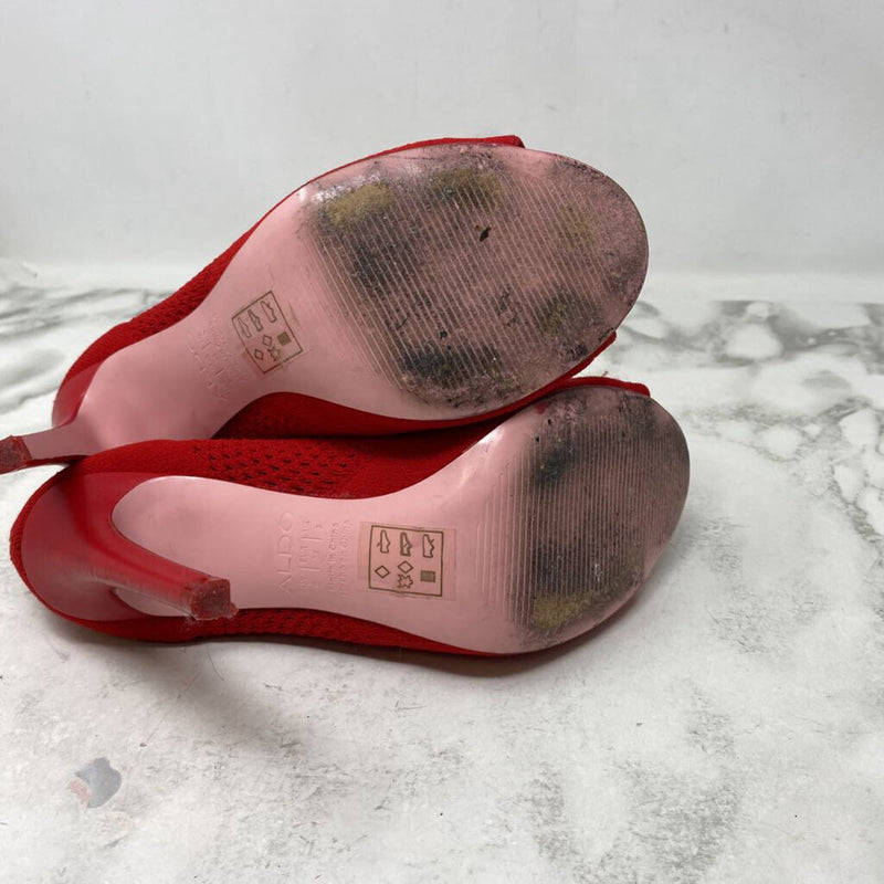 ALDO WOMEN'S HEELS red 6