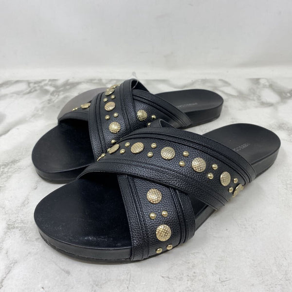 REBECCA MINKOFF WOMEN'S FLATS black 8.5