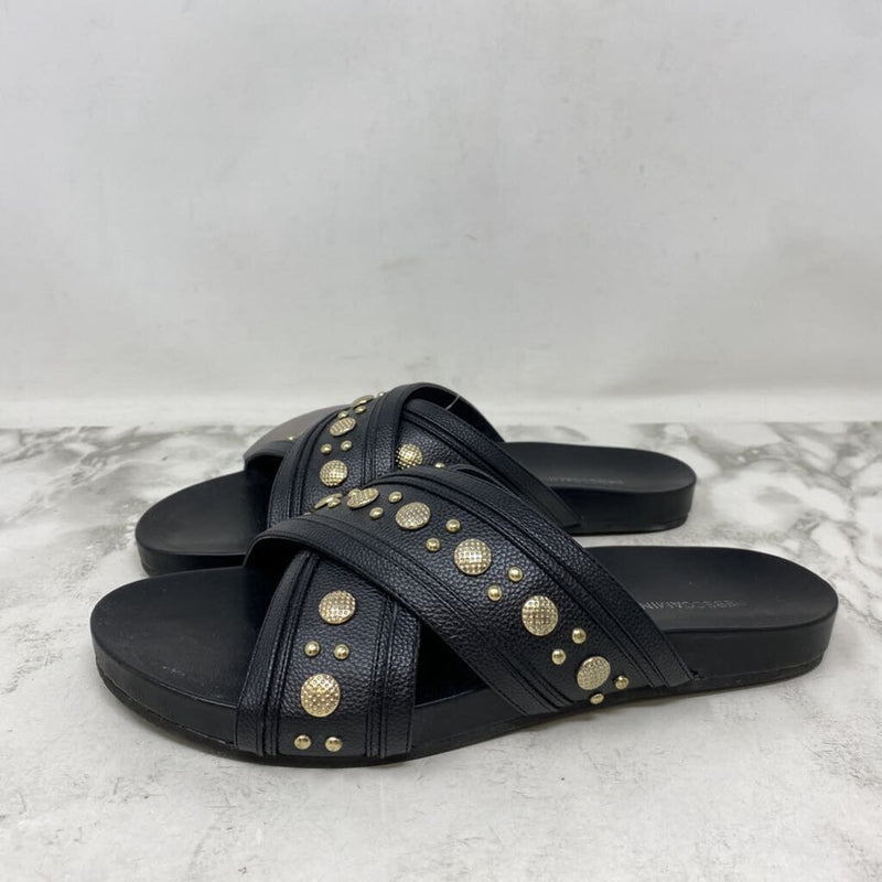 REBECCA MINKOFF WOMEN'S FLATS black 8.5