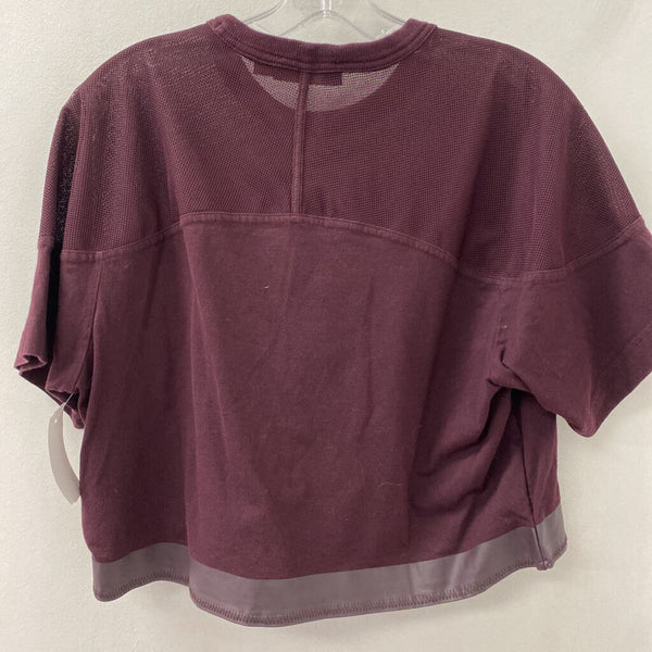 ADIDAS/STELLA MCCARTNEY WOMEN'S ACTIVE TOP plum M