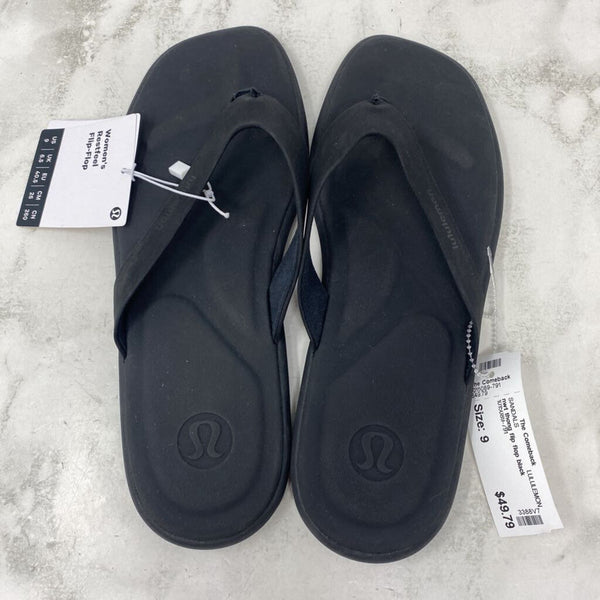 LULULEMON WOMEN'S SANDALS black 9