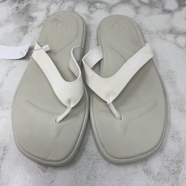 LULULEMON WOMEN'S SANDALS cream 11