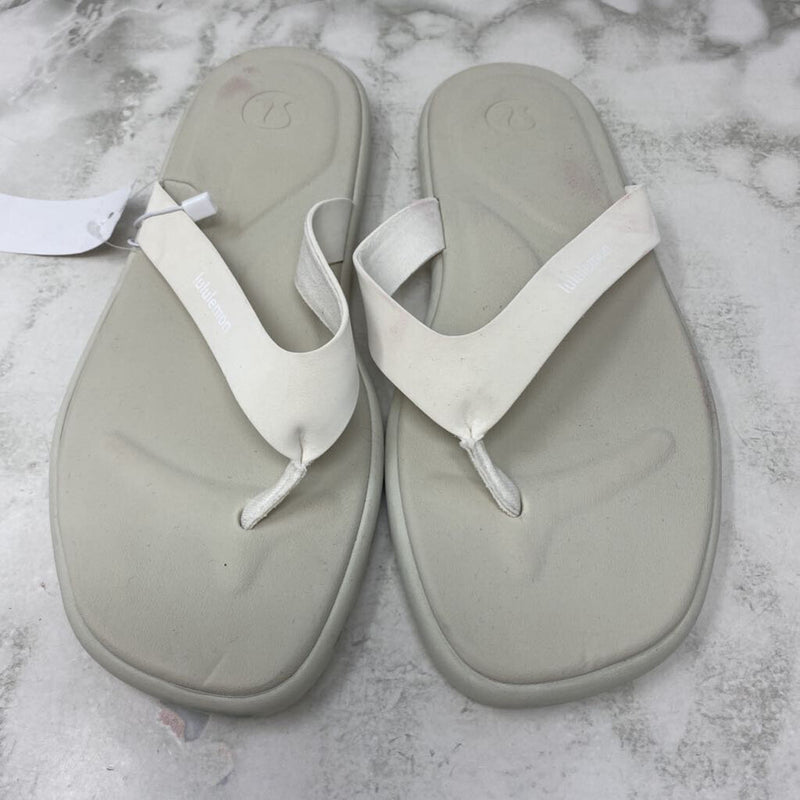 LULULEMON WOMEN'S SANDALS cream 11