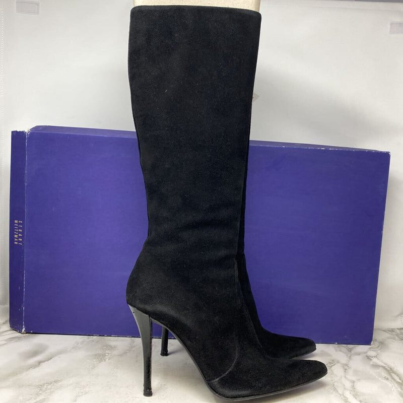 STUART WEITZMAN WOMEN'S BOOTS black 7.5