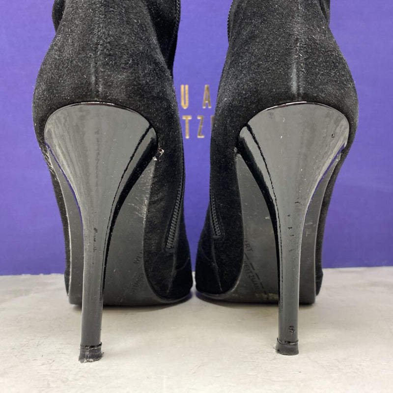 STUART WEITZMAN WOMEN'S BOOTS black 7.5