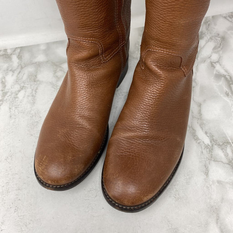 TORY BURCH WOMEN'S BOOTS cognac 7