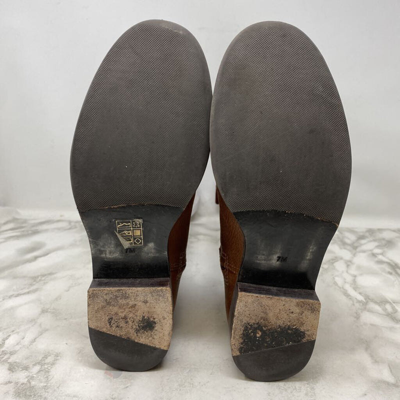 TORY BURCH WOMEN'S BOOTS cognac 7