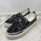 WOMEN'S SNEAKERS black silver 42
