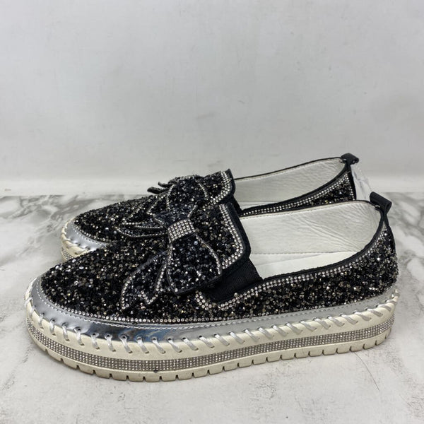 WOMEN'S SNEAKERS black silver 42