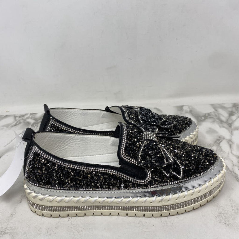 WOMEN'S SNEAKERS black silver 42