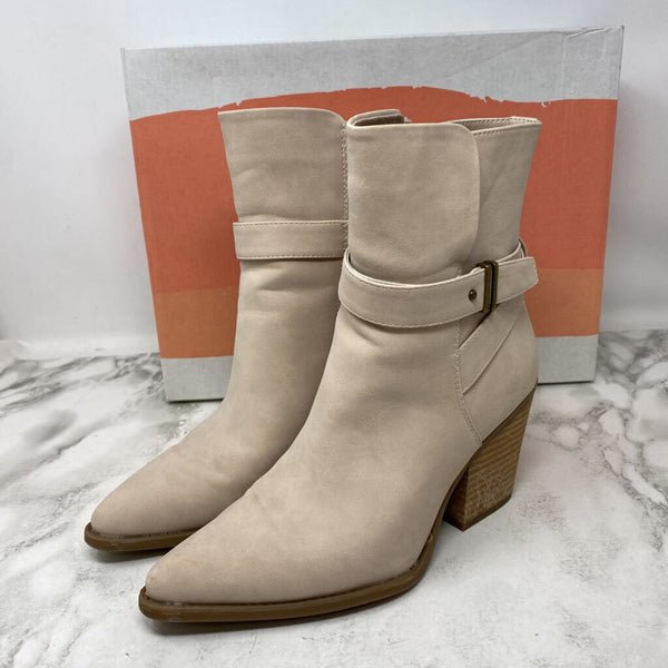 NATURALIZER WOMEN'S BOOTS beige 6.5