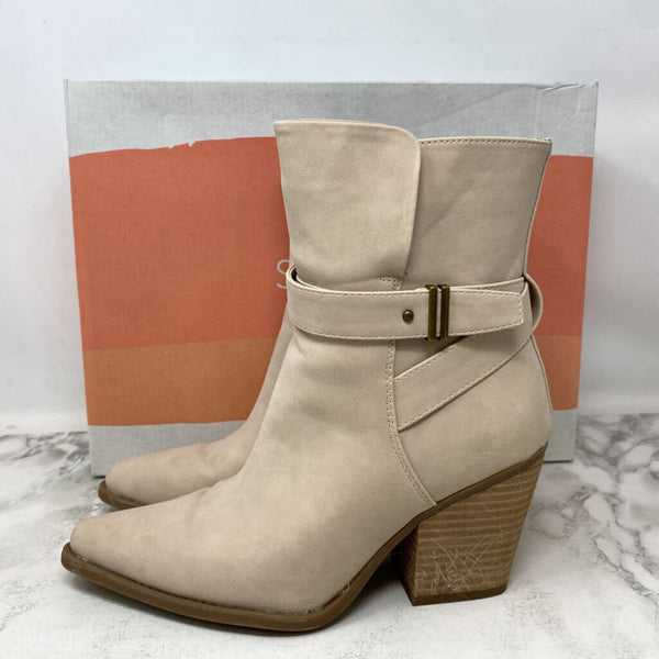 NATURALIZER WOMEN'S BOOTS beige 6.5