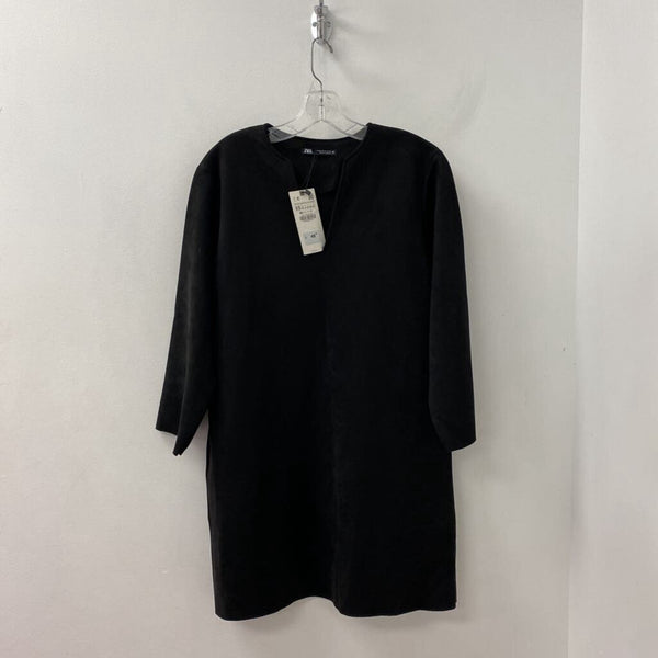 ZARA WOMEN'S DRESS black XS