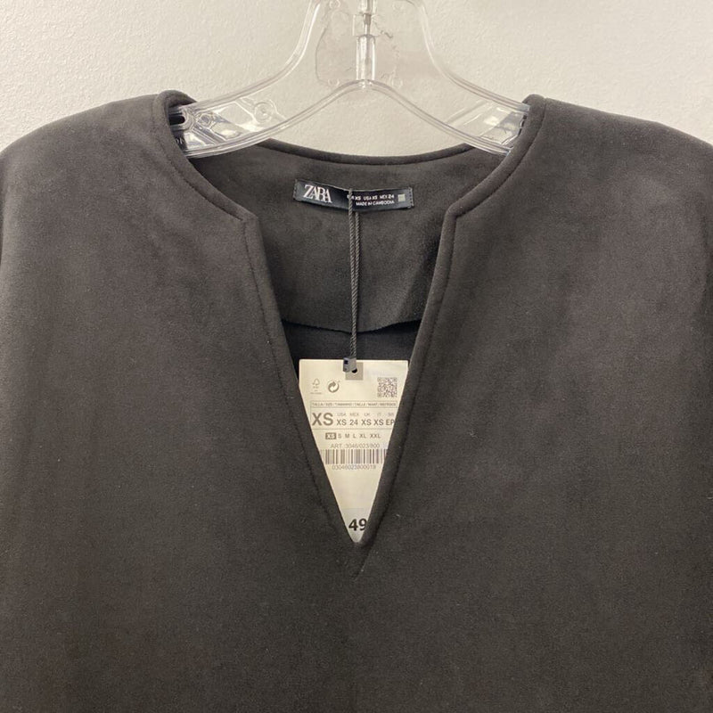 ZARA WOMEN'S DRESS black XS