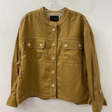 Banana Republic WOMEN'S BLOUSE/SHIRT tan LP