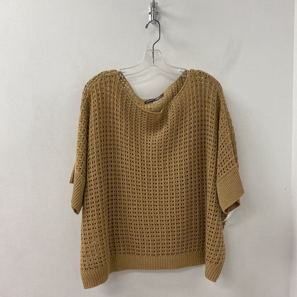 GABBY ISABELLA WOMEN'S SWEATER tan L/XL