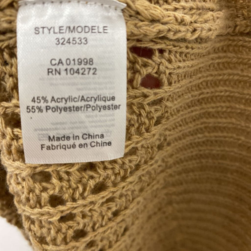 GABBY ISABELLA WOMEN'S SWEATER tan L/XL