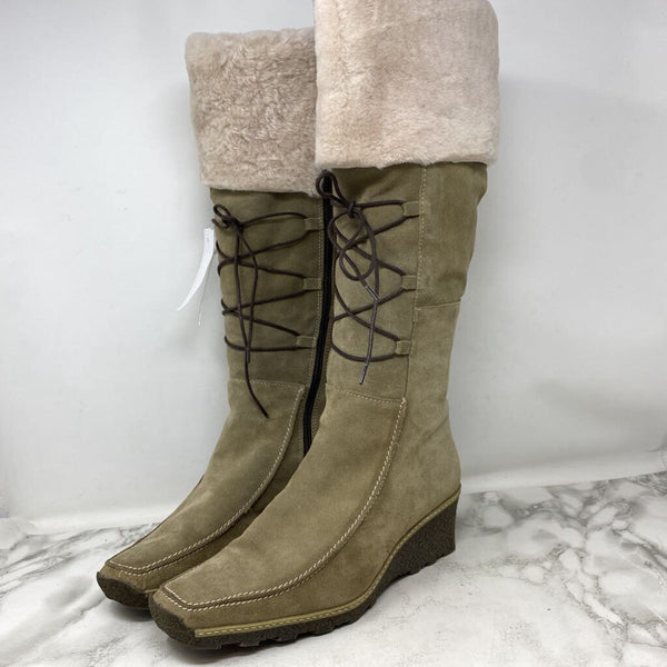 ELLE WOMEN'S BOOTS WINTER sage cream 42