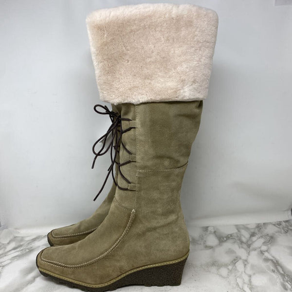 ELLE WOMEN'S BOOTS WINTER sage cream 42