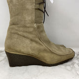 ELLE WOMEN'S BOOTS WINTER sage cream 42