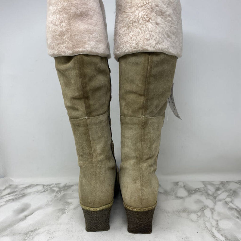 ELLE WOMEN'S BOOTS WINTER sage cream 42