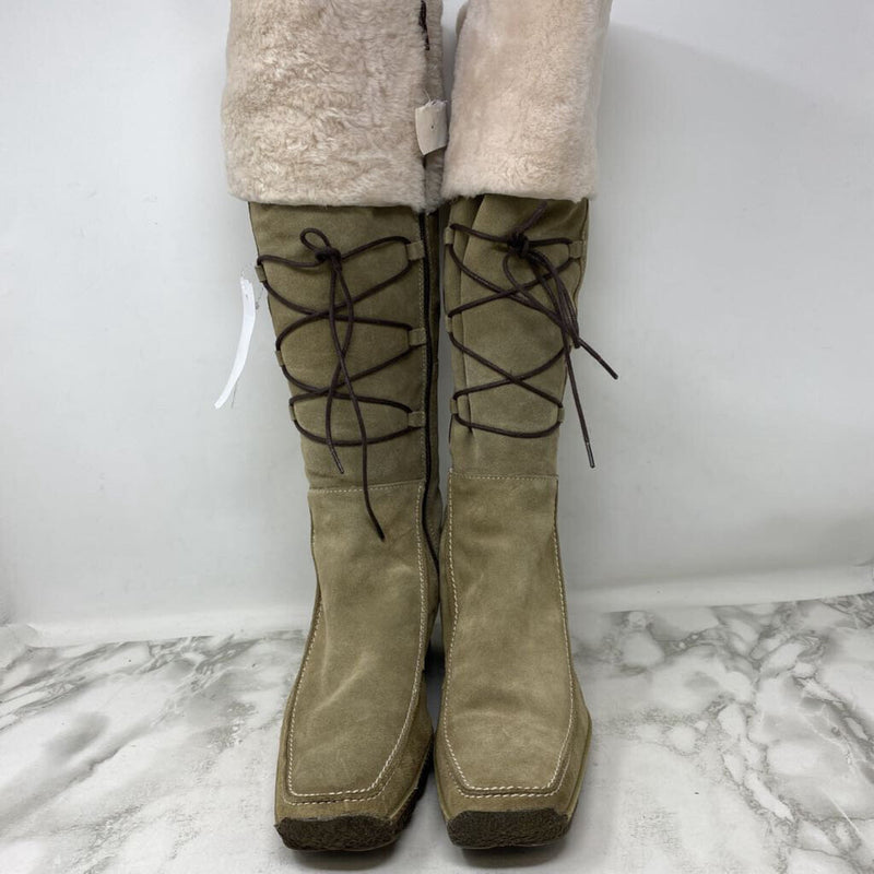 ELLE WOMEN'S BOOTS WINTER sage cream 42
