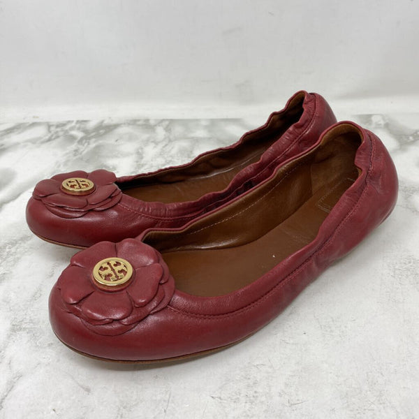 TORY BURCH WOMEN'S FOOTWEAR red 9.5
