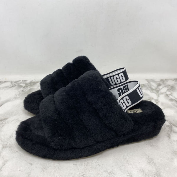 UGG WOMEN'S FOOTWEAR black white mix 9