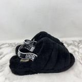 UGG WOMEN'S FOOTWEAR black white mix 9